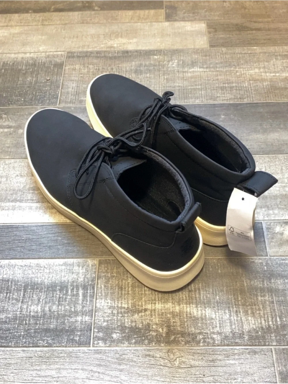 Izod Black Chukka Boots Size 10